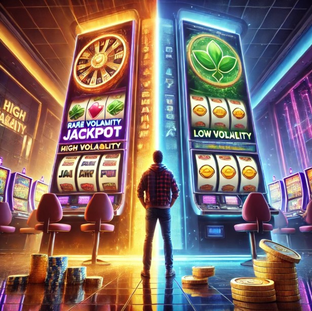 Slot Volatilitas Tinggi vs Rendah